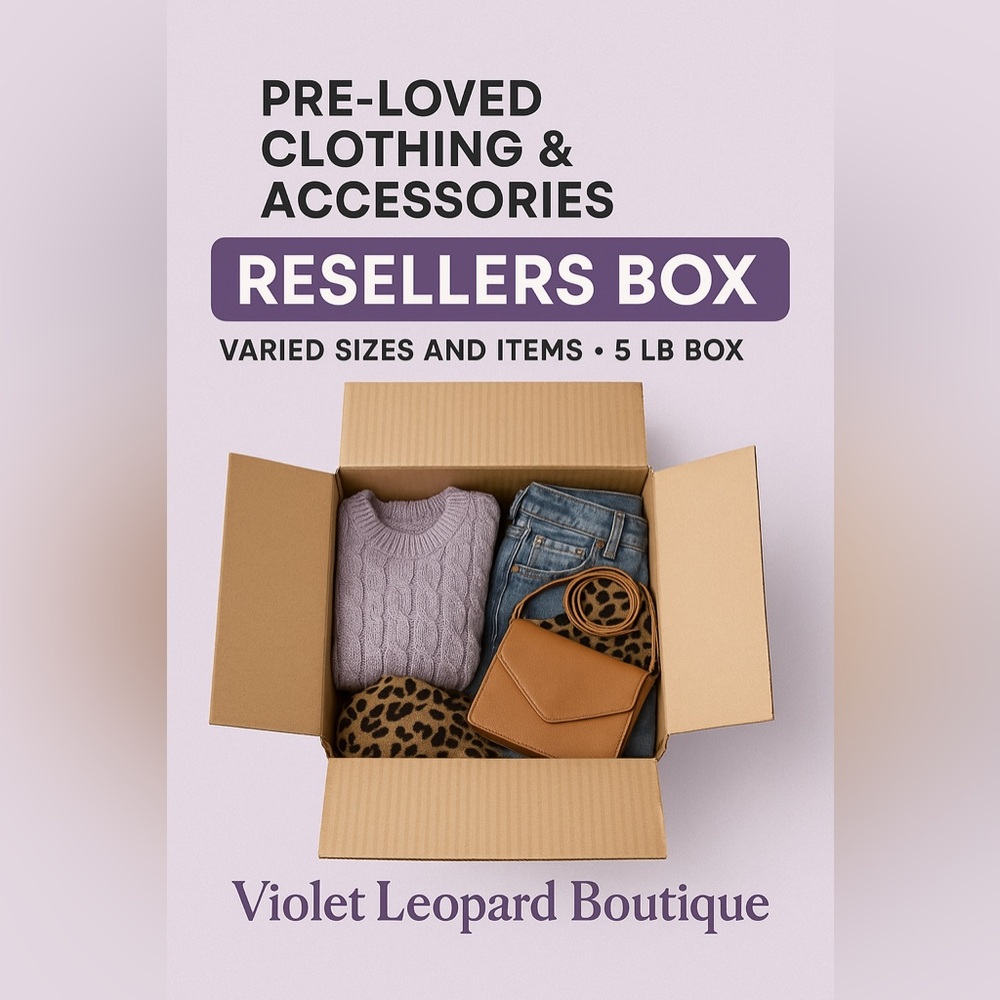 Resellers Box Preloved Misc Clothing 5lbs